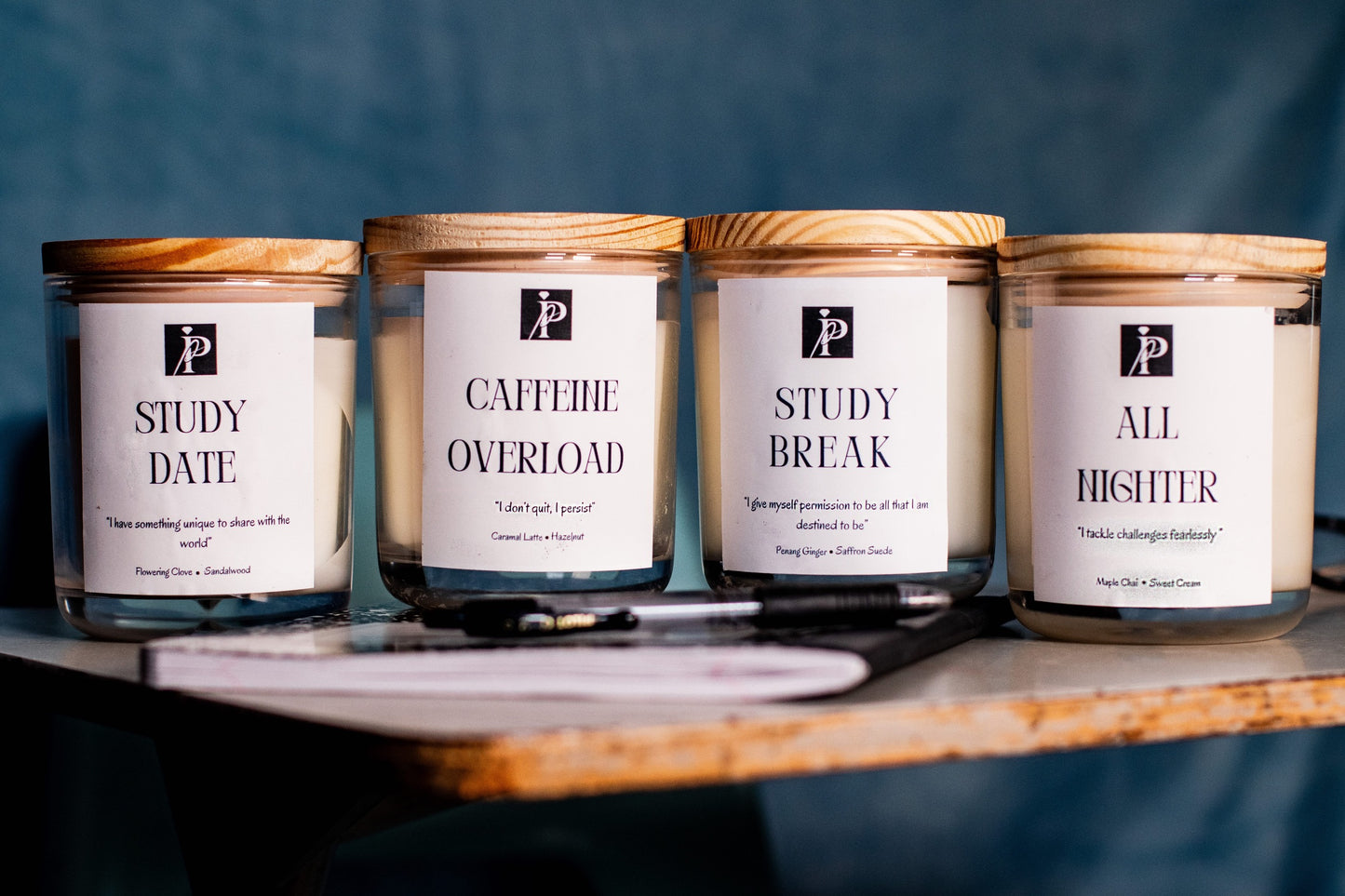 Study Break: Penang Ginger & Saffron Suede Soy Candle