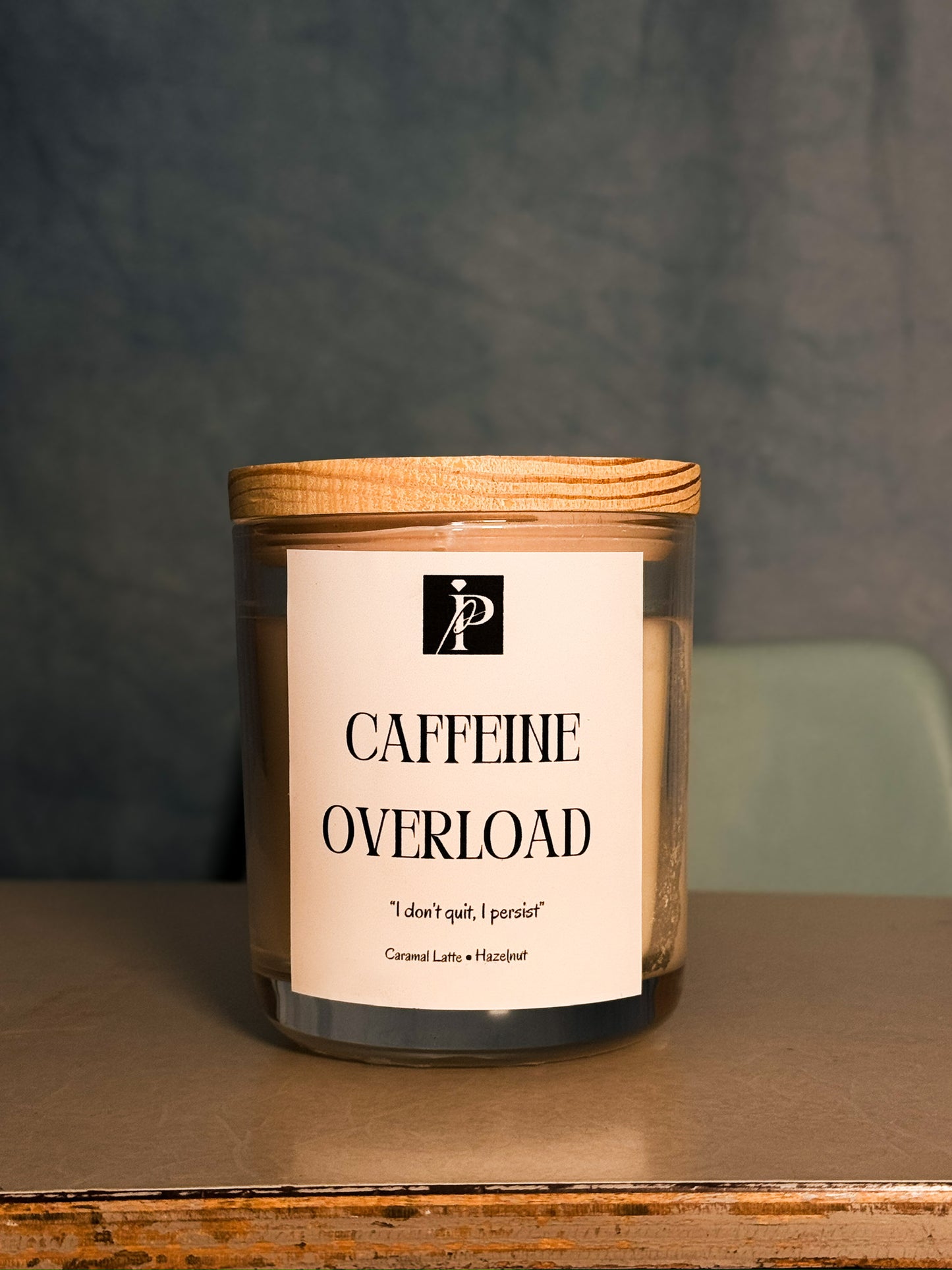 Caffeine Overload: Caramel Latte & Hazelnut Soy Candle